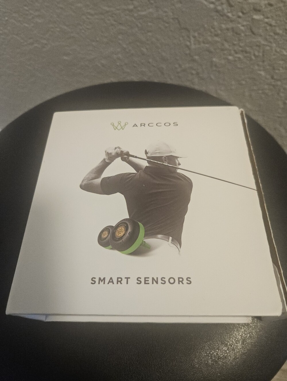 Smart Sensors Golf Shot Trackers - White with Green Accents